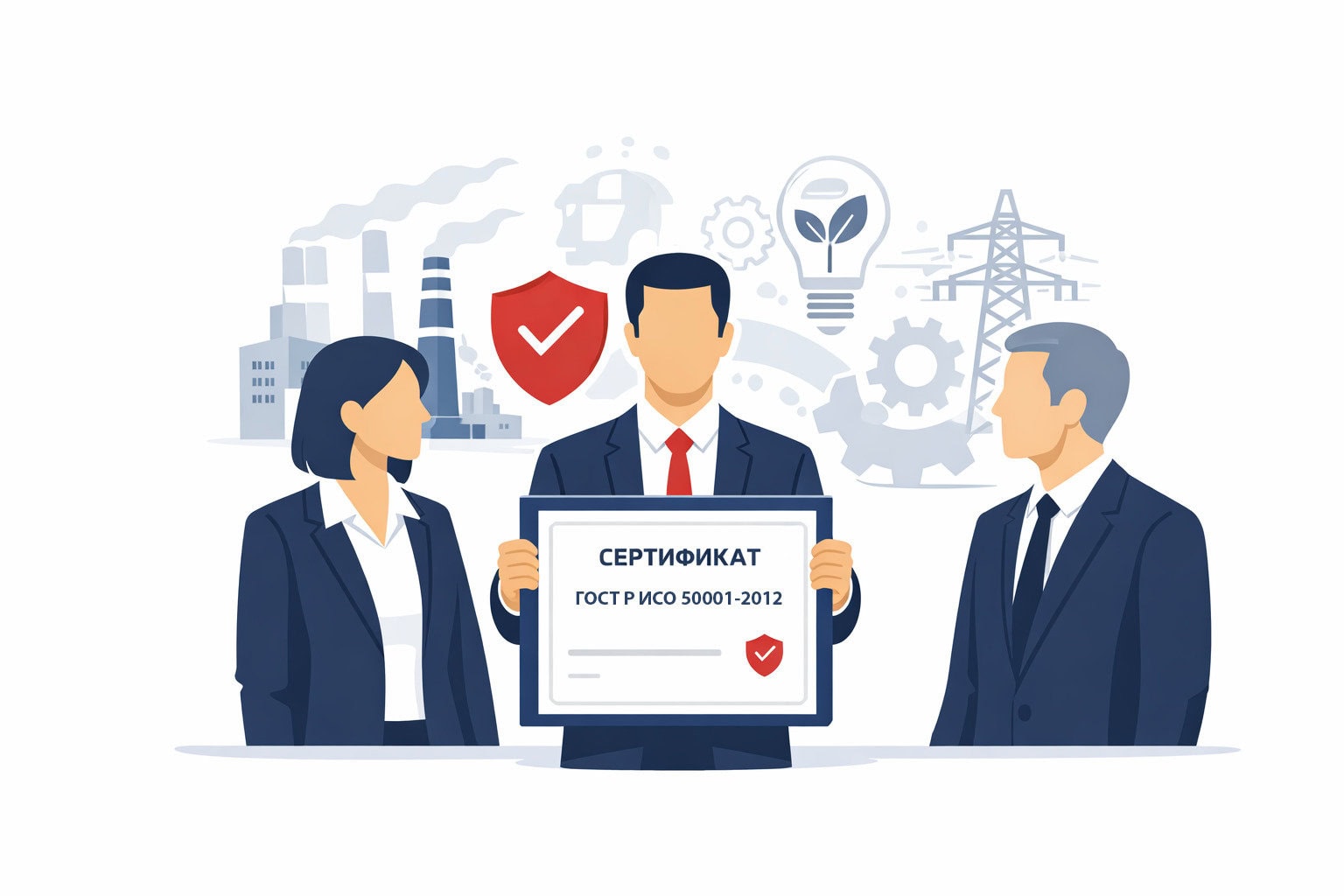Оформление сертификата ГОСТ Р ИСО 50001-2012 в Гулькевичах и по всему Гулькевичскому району Краснодарского края